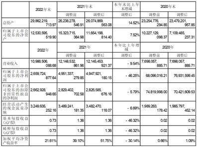 内蒙古远兴能源股份有限公司2022年度报告摘要