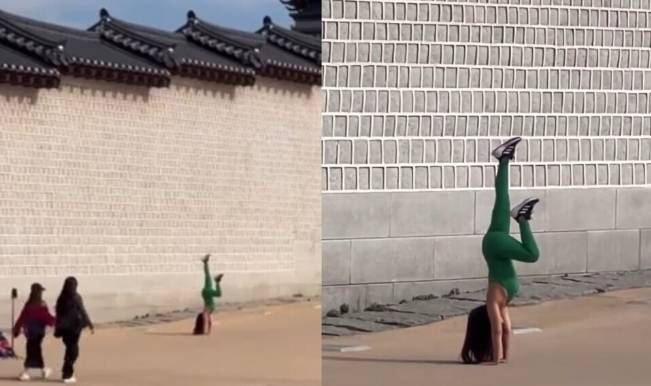 韩媒：越南一女子在首尔景福宫穿紧身衣练瑜伽引韩网民不满<strong></p>
<p>证券托管</strong>，当事人回应
