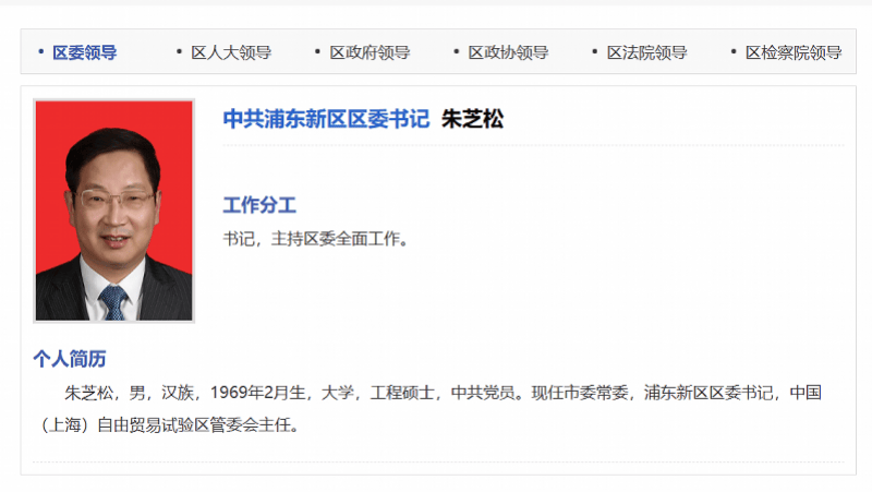 浦东新区区委书记被查<strong></p>
<p>承销证券</strong>，两天前还在调研，老上司8月被判无期
