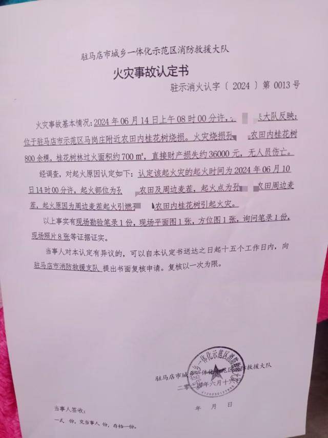 群众近千棵桂花树被烧死<strong></p>
<p>承销证券</strong>，为何不立案？驻马店回应