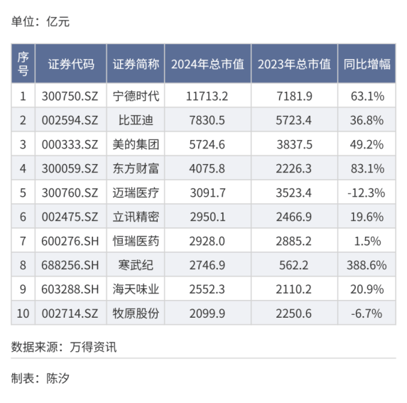 谁是A股十强民营企业——规模篇
